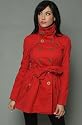 Jack BB Dakota The Miley Coat in Cardinal,Light Jackets for Women