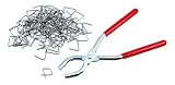 415iZBFJLOL. SL160  Easy Hog Ring Plier and 100 Piece Ring Set