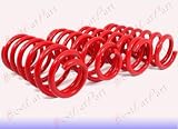 94-04 Mustang 4th Gen Red Lowering Coil Springs 2