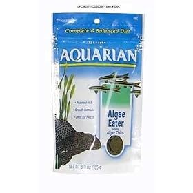 AQUARIAN ALGAE EATER CHIPS 3OZ by 