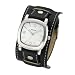Zeeme Montre - 095000031 - Montre Femme - Quartz - Analogique - Bracelet cuir noir