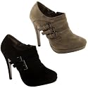 Womens High Heel Platform Ankle Shoe Boots