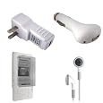 Amazon Kindle 2 (2nd Generation) USB Car Charger, USB Wall / Travel Charger, Earphones, and Screen Protector / Guard