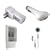 Amazon Kindle 2 (2nd Generation) USB Car Charger, USB Wall / Travel Charger, Earphones, and Screen Protector / Guard