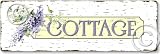 Item 436 Shabby Chic Lilac Cottage Sign