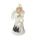 Snowy Angel on a Bell Ornament