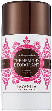 LavanilaThe Healthy Deodorant. Aluminum-Free, Vegan, Clean, and Natural - Vanilla Grapefruit 2 oz