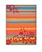 Petticoat Stripe - 60" by 80" - Young At Heart - Throw Blanket