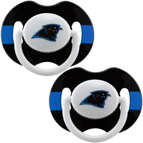 Carolina Panthers 2 Pack Pacifiers