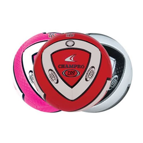 Champro Match Series - 22 Panel Hand Stitched Soccer Ball "700" - White/Black - Sz 3