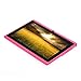 iRULU eXpro X1 7 Inch Quad Core Google Android 4.4 Tablet PC, 1024x600 Resolution, Wi-Fi, Games, Dual Cameras, 8GB Storage with keyboard- Pink Tablet