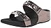 FitFlop Women's Biker Chic Slide Dress Sandal, Pewter, 6 M US