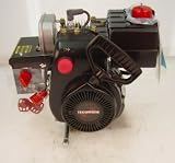 5hp Horizontal 7/8-1x2-13/16 Keyed Shaft, Recoil Start, 18 Watt Alternator, Snow King