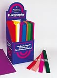 Eigenschaften Glorex  / Krepp-Papier gold 32g/m2, Größe 50x250 cm, Eine Rolle