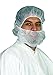 Epic 90088 Beard Covers, Polypropylene, Universal, White (Pack of 1000)