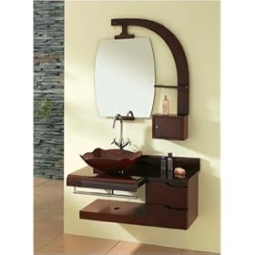 Barra Modern Glass Vanity VGDL2112