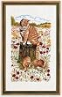 Eva Rosenstand Cat Kittens in Meadow Counted Cross Stitch Kit 14-181