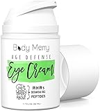 Eye Cream For Dark Circles & Puffiness - Best Anti-Aging Moisturizer with 70+ Ingredients like Hyaluronic Acid + Natural & Organic Oils + Glycolic Acid to Fight Wrinkles & Lines - For Men Too - 1.7 oz