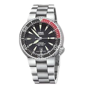 Oris TT1 Divers Titan Date Titanium Mens Watch 733-7562-7154MB