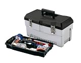 Stack-On PB-19 19-Inch Pro Tool Box, Black/Gray