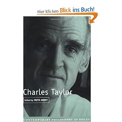 Charles Taylor (Contemporary Philosophy in Focus)