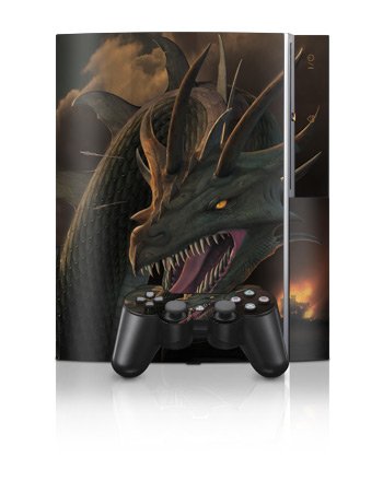 Annihilator Design Protector Skin Decal Sticker for PS3 Playstation 3 Body Console