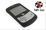 i-nique Tuff-Luv  Apple Touch series 'BLACK' Silicone skin case cover (BLACKBERRY CURVE 8300 / 8310 / 8320)