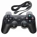 PLAYSTATION 3 / PS3 DUAL SHOCK WIRED CONTROLLER JOYPAD, SONY COMPATIBLE - Hi-TEC ESSENTIALS