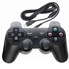 PLAYSTATION 3 / PS3 DUAL SHOCK WIRED CONTROLLER JOYPAD, SONY COMPATIBLE - Hi-TEC ESSENTIALS