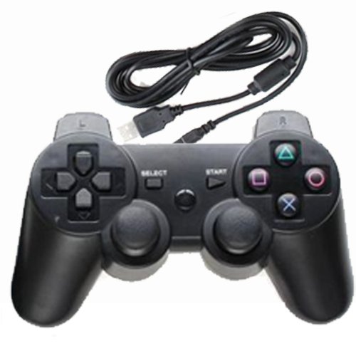 PLAYSTATION 3 / PS3 DUAL SHOCK WIRED CONTROLLER JOYPAD, SONY COMPATIBLE - Hi-TEC ESSENTIALS PLAYSTATION 3 / PS3 DUAL SHOCK WIRED CONTROLLER JOYPAD, SONY COMPATIBLE - Hi-TEC ESSENTIALS