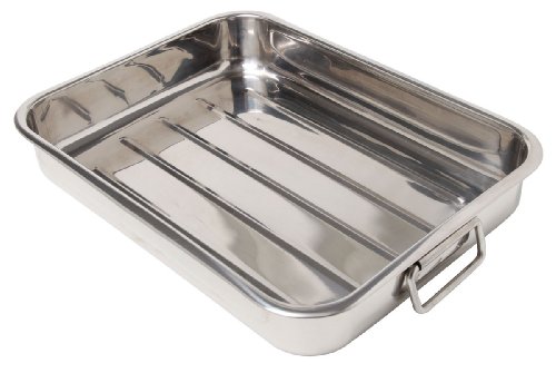 Keilen 11 x 14.5 inch Stainless Steel Lasagna Pan