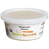 Yummy Spoonfuls Creamy Yummy Pureed Organic Pears, 4-Ounce Tubs (Pack of 12)