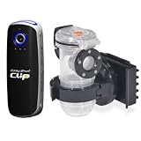 Easy Shot Clip Ultra Mini Digital Video Camera and Waterproof Housing with Mask Attachment