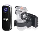 Easy Shot Clip Ultra Mini Digital Video HD Camera & Waterproof Housing with Mask Attachment