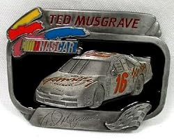 Ted Musgrave Special Edition NASCAR Buckle