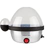Andrew James Electric Stainless Steel Egg Boiler Includes Poacher Attachment and Steamer Attachment.