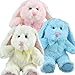 Greenbrier Multipack of 6 Floppy Eared Plush Bunny Animals