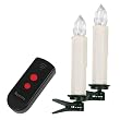 Jago LED03weiss/EF LED Lichterkette innen 40 Kerzen Fernbedienung kabellos