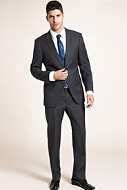 Autograph Pure Wool 2 Button Check Jacket