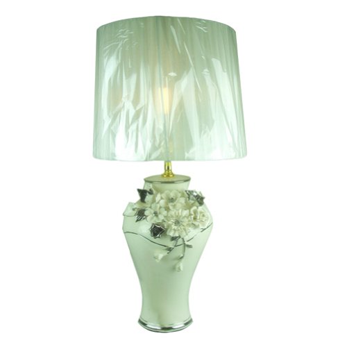 Bch Resin Table Lamp Desktop Light Table Light JH015149 Carving Pattern European Style White Bch Resin Table Lamp Desktop Light Table Light JH015149 Carving Pattern European Style White
