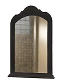 Belle Foret BF80011 Portrait Mirror, Hand Rubbed Black