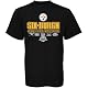 Second To None Pittsburgh Steelers Super Bowl XLIII Champions Black Six-Burgh T-shirt Only 10 Left
