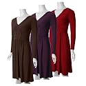 S Max by Adi Knit Dress with Basketweave Waistband