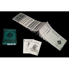le pont � v�lo domaine tactique en jouant la vision de nuit cartes-Bicycle Tactical Field Deck Playing Cards Night Vision