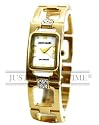 Women's Pierre Cardin Open Link Watch with 6 Diamond Accents