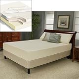 Sleep Science 10 Full Memory Foam Mattress with Foundation