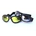 Button Front Round Strap Back Goggle - G1010, Available in two color schemes