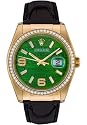 Men's Datejust Oyster Perpetual Diamond Black Crocodile