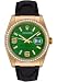 Men's Datejust Oyster Perpetual Diamond Black Crocodile