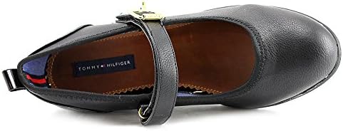 Tommy Hilfiger Girls' Kids' Ariel Wedge Mary Jane Pre/Grade School Black 4 Big Kid